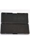 Lishi 2 in 1 Storage Box Portable Black Plastic Tool Case, Small Hardware Parts Organizer - 7