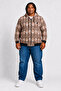 Lumberjack Hooded Sweatshirt Original 22221 Brown