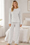 Pajama Sets - White - Long