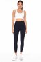 Women's Korean Leggings Black High Waist Stretchy Belize Fabric Sports Leggings