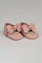 Bobby Genuine Leather Baby Girl Moccasin Powder - 2