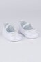 Linda Genuine Leather Baby Girl Ballerina Flats White Pearlescent - 2