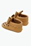 Hearted Genuine Leather Baby Moccasin Mink - 3