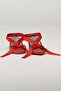 Lady Genuine Leather Baby Girl Ballerinas Red Pearlescent - 2