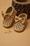 Hearted Genuine Leather Baby Moccasin Mink