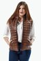 Double Sided Vest Brown