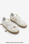 Women's Sneaker Lace-Up Retro Sports Shoes Denor Gold - 8