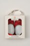 Lady Genuine Leather Baby Girl Ballerinas Red Pearlescent - 5