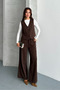 Women's Vest Set Top and Bottom Set