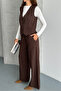 Women's Vest Set Top and Bottom Set - 3