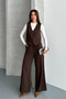 Women's Vest Set Top and Bottom Set - 8