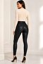 Women's High Waist Shaping / Sculpting Tights - Black Elegance - 5
