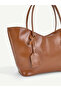 Taba Shk284 Large Volume, Zippered, Oversized, Shopper Shoulder Bag - 2
