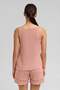 Egyptian Women's Knitted Strappy Short Set Salmon - 4