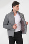 Men's coat men's puffer coat with knit detail - 6