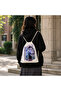 Demon Slayer Shinobu Kocho Drawstring Backpack 35X40 cm - 2