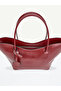 Bordo Shk284 Large Volume, Zippered, Oversized, Shopper Shoulder Bag - 4
