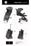 Bee stroller-Black - 4
