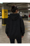 Black Hooded Sweatshirt Kurdale Pink - 2