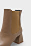 Pointed Toe Side Elastic Women's Boots - 2