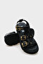 Cherry Thick Sole Ankle Strap Comfort Sole Women's Sandals - 4