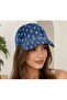 Ripped Denim Hat Vintage Denim Baseball Cap