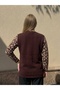 Silvery Leopard Print Classic Buttoned Jacket - 3