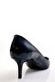 Navy Blue Patent Leather Classic Stiletto 25445 - 2
