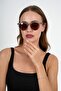 Gray Round Sunglasses - 4