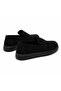 Ba0580 Laceless Belted High Suede Black Sole Men's Shoes - 5