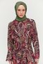 Etnik Desenli Elbise - 4