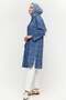 Pamuklu Oversize Brode Tunik - 3