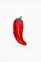 Red Chili Pepper Figured Hairpin – Fun Bone Hairpin - 4