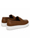 Ba0580 Laceless Belted High Sole Tan Skin Men's Shoes - 5