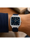 Sleek Men’s Analog Watch – Square Dial, Japanese Elite Y121 Quartz Movement, Silicone Strap & Stainless Steel Case Back – Silver Case - 6