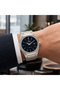 C1 Men’s Ultra-Thin Octagonal Stainless Steel Watch – Silver Case - 6