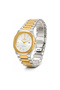 C1 Men’s Ultra-Thin Octagonal Stainless Steel Watch – Gold/Silver Case - 2
