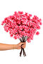 Set of 4 High-Density Artificial Cherry Blossom Bunches — Pink