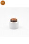 100% Handmade Copper |   Copper Black and White Ethnic Patterned Adjustable Ring |   100% Handmade Copper