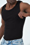 Men's Halter Neck Ribbed Combed Cotton Camisole Tank Top - 8