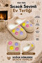 Embroidered Inside Full Wool High-Soled Home Slippers Dowry Bundle Slippers Casual Slippers Narrow Fit