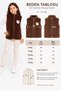 Girl's Wellsoft Plush Vest with Floral Detail and Zipper, Stand-Up Collar - 5