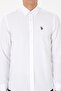 Men's White Long Sleeve Basic Shirt 50316723-Vr013 - 5