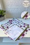 Handcrafted Written Embroidered Scarf Cheesecloth Gift/Dowry - 4
