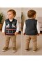 Deer Patterned Baby Sweater - 4