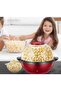 850W Automatic Stirring Popcorn Maker 3.6L Large Popper with Nonstick Heating Plate, Cool Touch Handles, Dishwasher Safe, Transparent Lid, Perfect for Home Snacks, Movie Nights, Kids Parties - 3