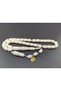 İskeçeli Cemil Masterpiece İmame Hitame Pen Carving Natural Camel Bone Certified 10426 - 2