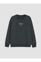 Anthracite Embroidered Boys' Tracksuit Set - 2