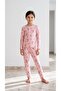 Girls' Winter Pajama Set for Ages 4,5,6,7,8,9,10,11 - 4
