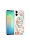 حافظة لهاتف Galaxy A06 مزينة بالزهور والفيونكات مع حماية للكاميرا من طراز TKNG Premium - 6